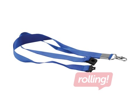 Лента идентификационная с пряжкой Forofis, синяя, 45 см