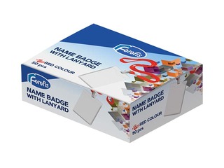 Лента идентификационная с пряжкой Forofis, синяя, 45 см