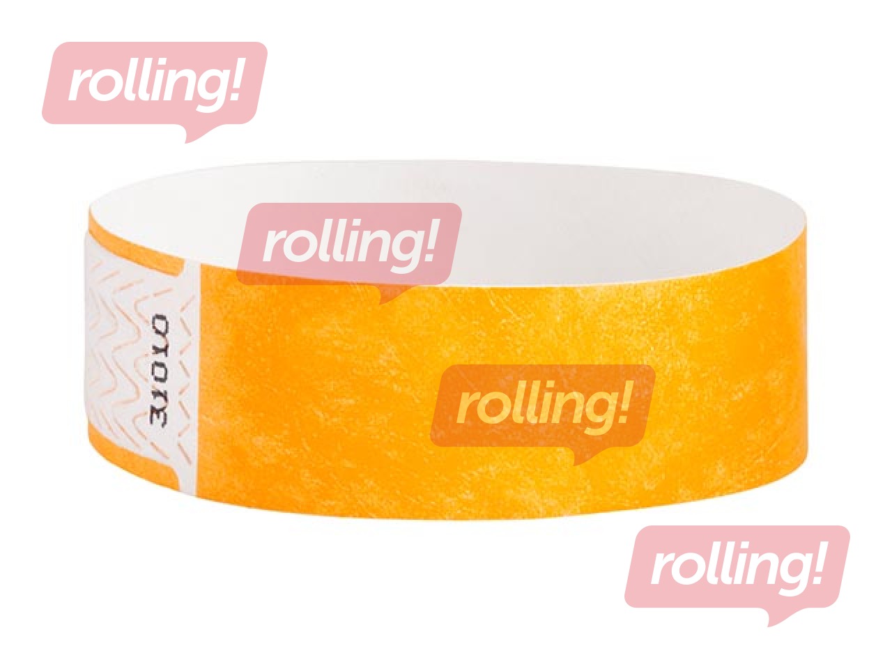 Paberist käepaelad Tyvek 100 tk, oranž