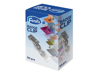 Kaardi klamber Forofis, metall, 50 tk.
