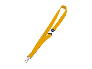 Isikutunnistuse kandur, Durable, turvaplokiga, kollane, 44x2cm