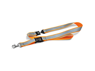 Ремешок для идентификационной карты, Durable, с защитной пряжкой, оранжевый, светоотражающий, 53x2см