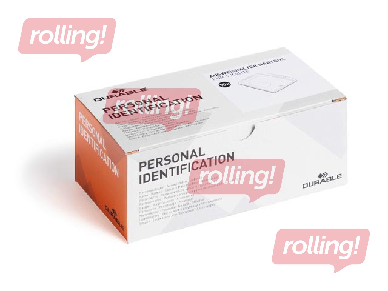 ID card holder Durable, for 1 card, 54x85mm