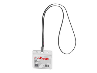 Identifikācijas karte ErichKrause ar pelēku lentu, 95x58mm