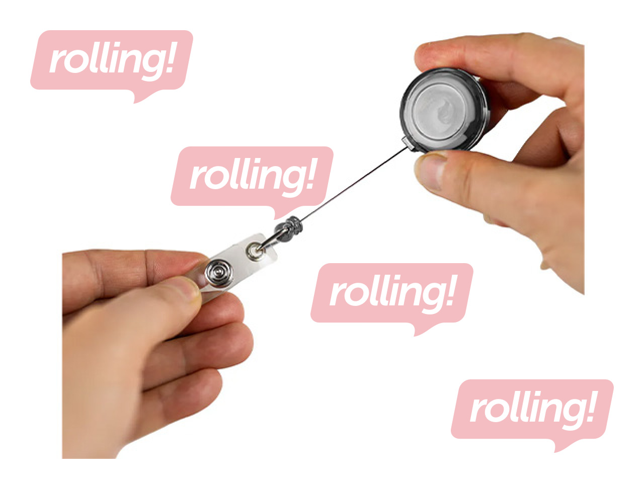 ID-kaardi hoidik Eagle, väljatõmmatav, 4tk