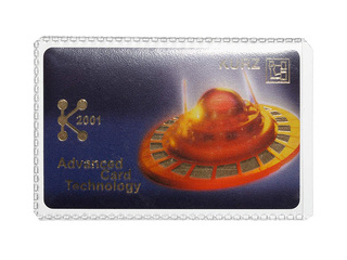 Protective ID card holder, transparent, 54x86 mm