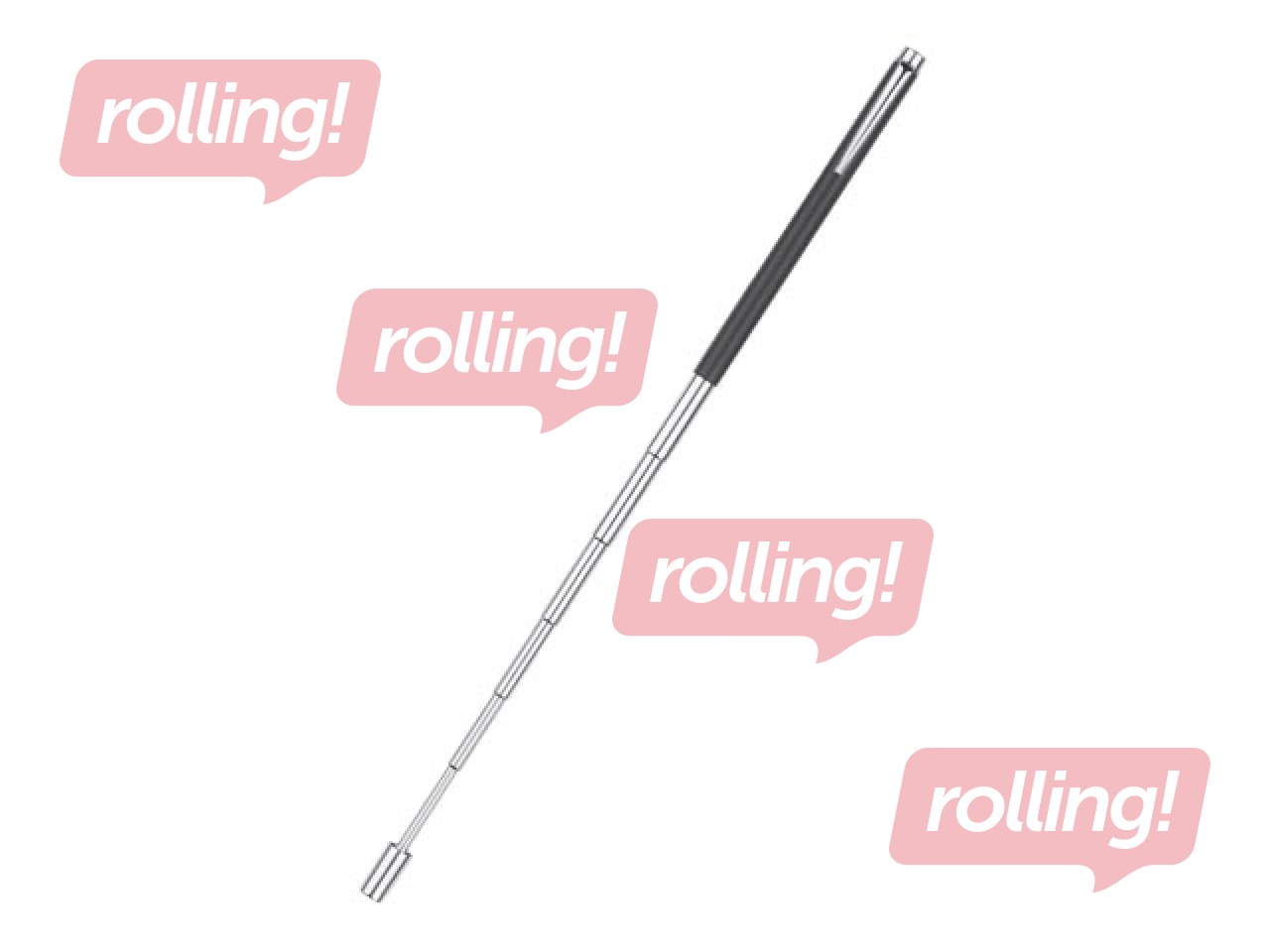 Pointer stick Nobo, retractable, 62,5 cm