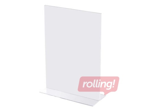 Prospektu turētājs A4, T - veida, vertikāls