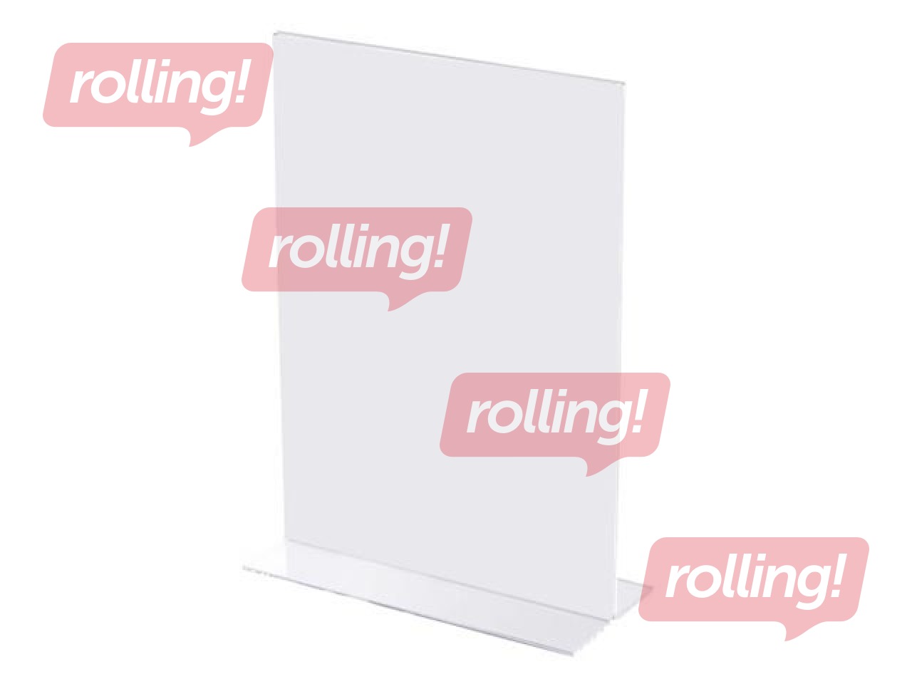 Reklaamalus A4, T - seisak, vertikaalne