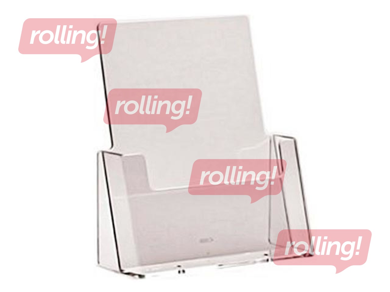 Booklet holder A4, free standing