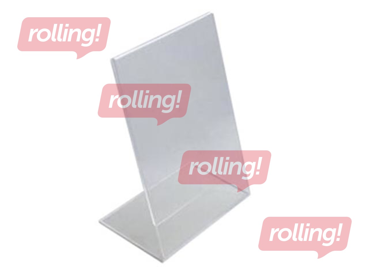 Reklaamalus A5, L - seisak, vertikaalne