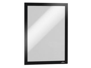 Information pocket Duraframe Self-adhesive A4, with a black frame