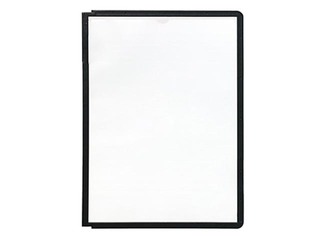 Informācijas rāmis Sherpa A4, 5 gab., melns