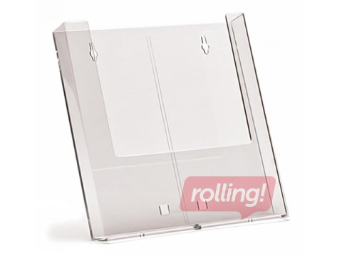 Booklet holder A4, wall-mountable
