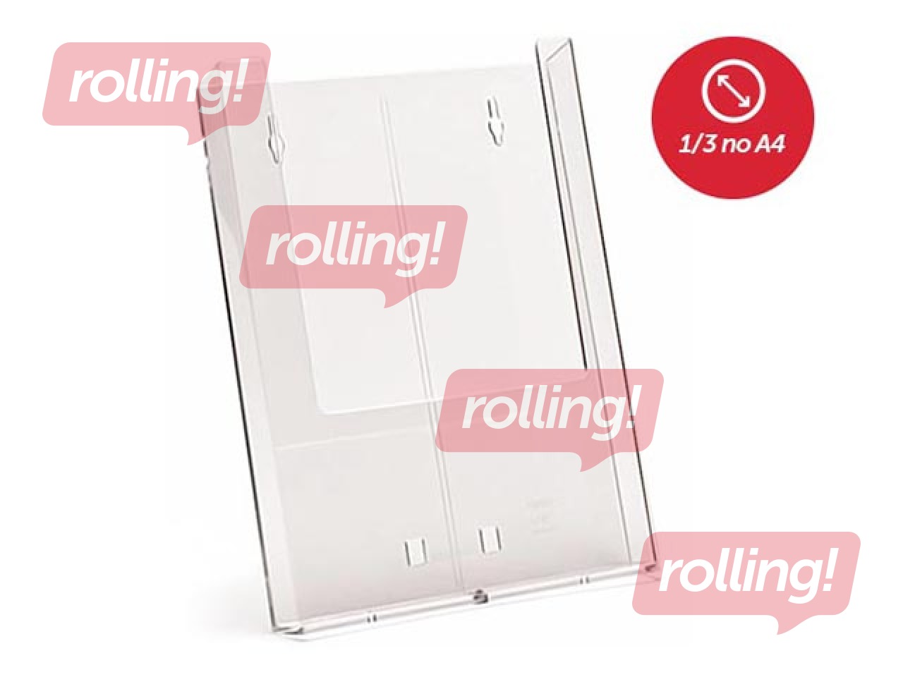 Voldiku hoidja, seinale monteeritav, 1/3 alates A4, 110x150mm