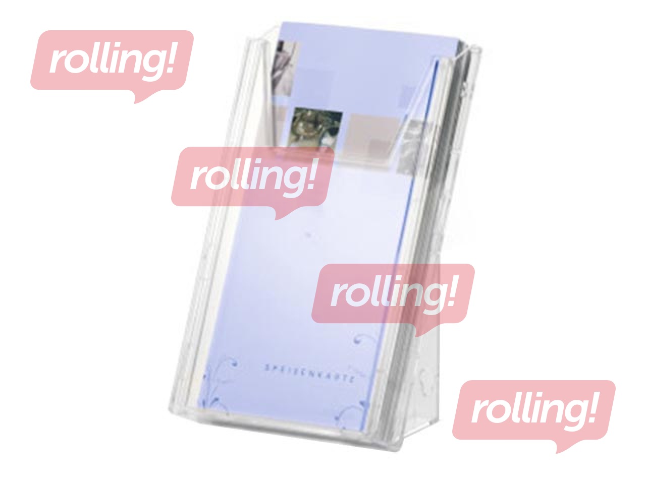 Booklet holder, Durable, A6 , with 1 pocket