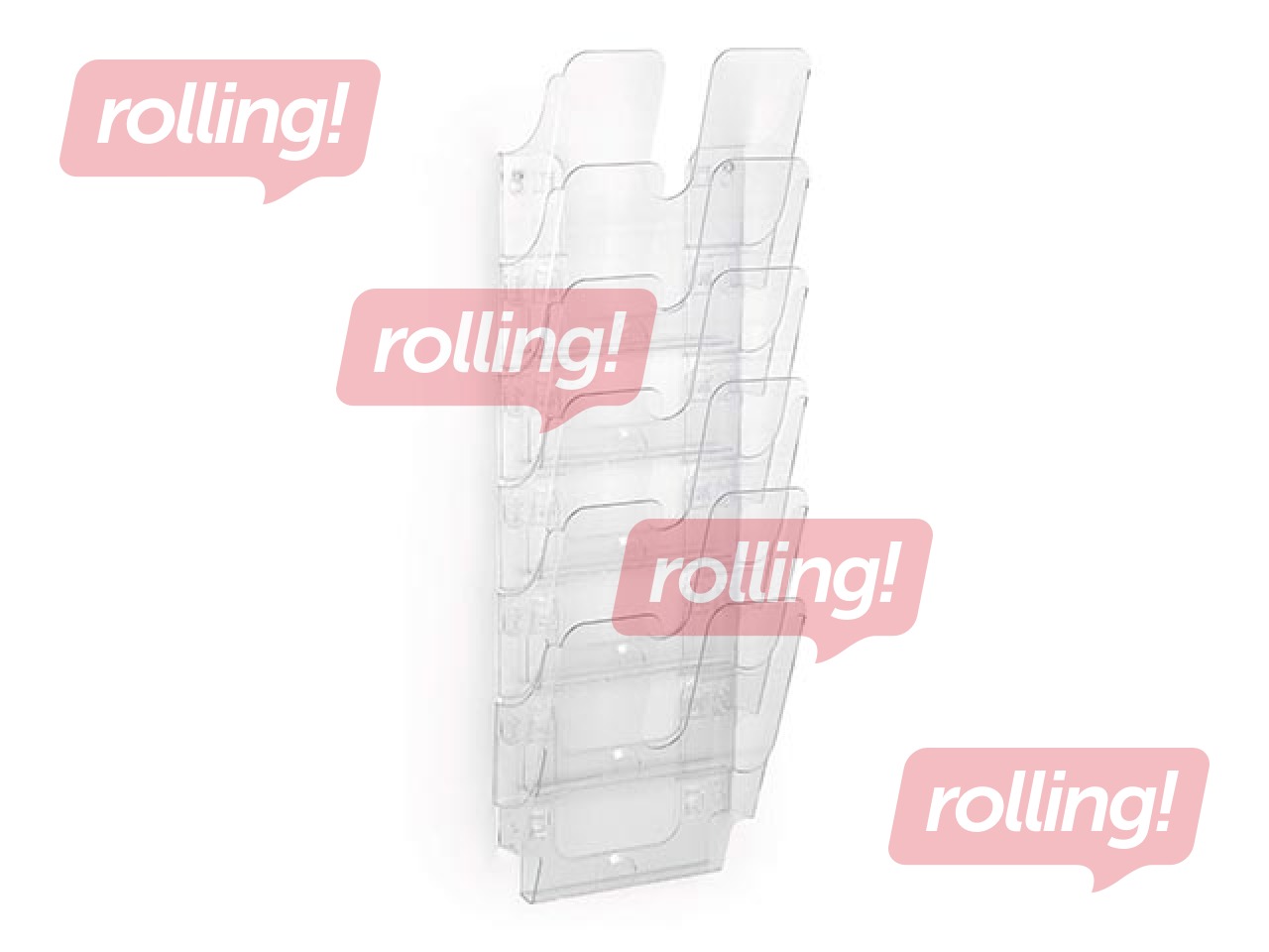 Reklaamalus Durable Flexiplus 6, A4, läbipaistev