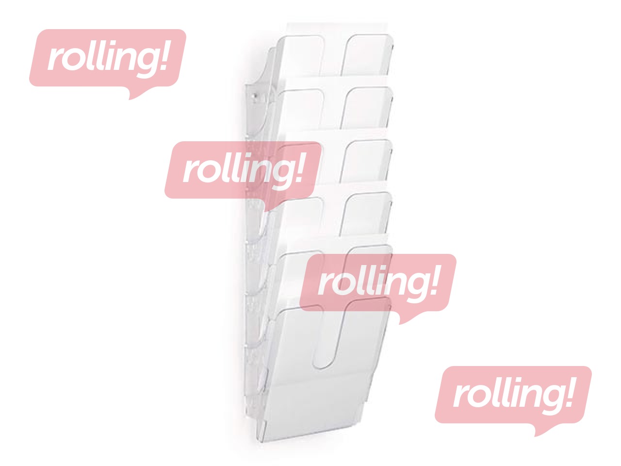 Reklaamalus Durable Flexiplus 6, A4, läbipaistev