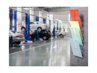 Reklaamalus Durable Flexiplus 6, A4, läbipaistev