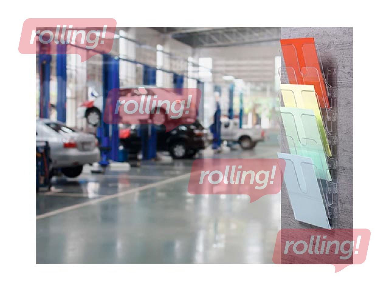 Reklaamalus Durable Flexiplus 6, A4, läbipaistev