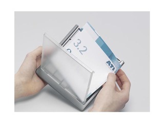 Informatīva plāksne Durable Click, sienas, A5, 210 x 148.5 mm, balta