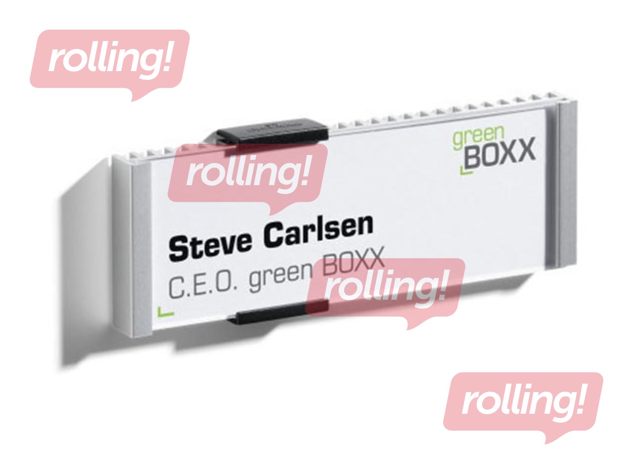 Uksesilt Durable Info, 149 x 52.5 mm, hõbe