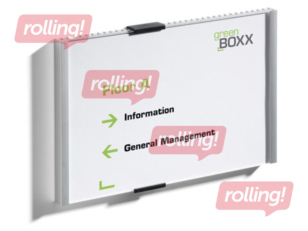 Uksesilt Durable Info, 210 x 148.5mm, hõbe