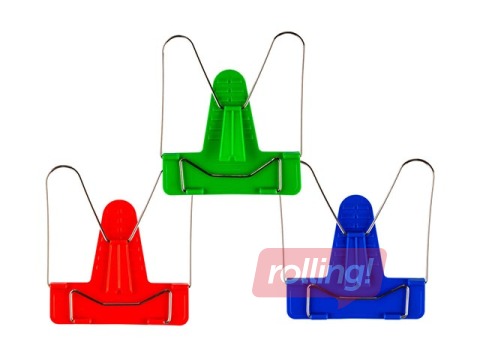 Raamatualus Brunnen, metall, erinevad värvid