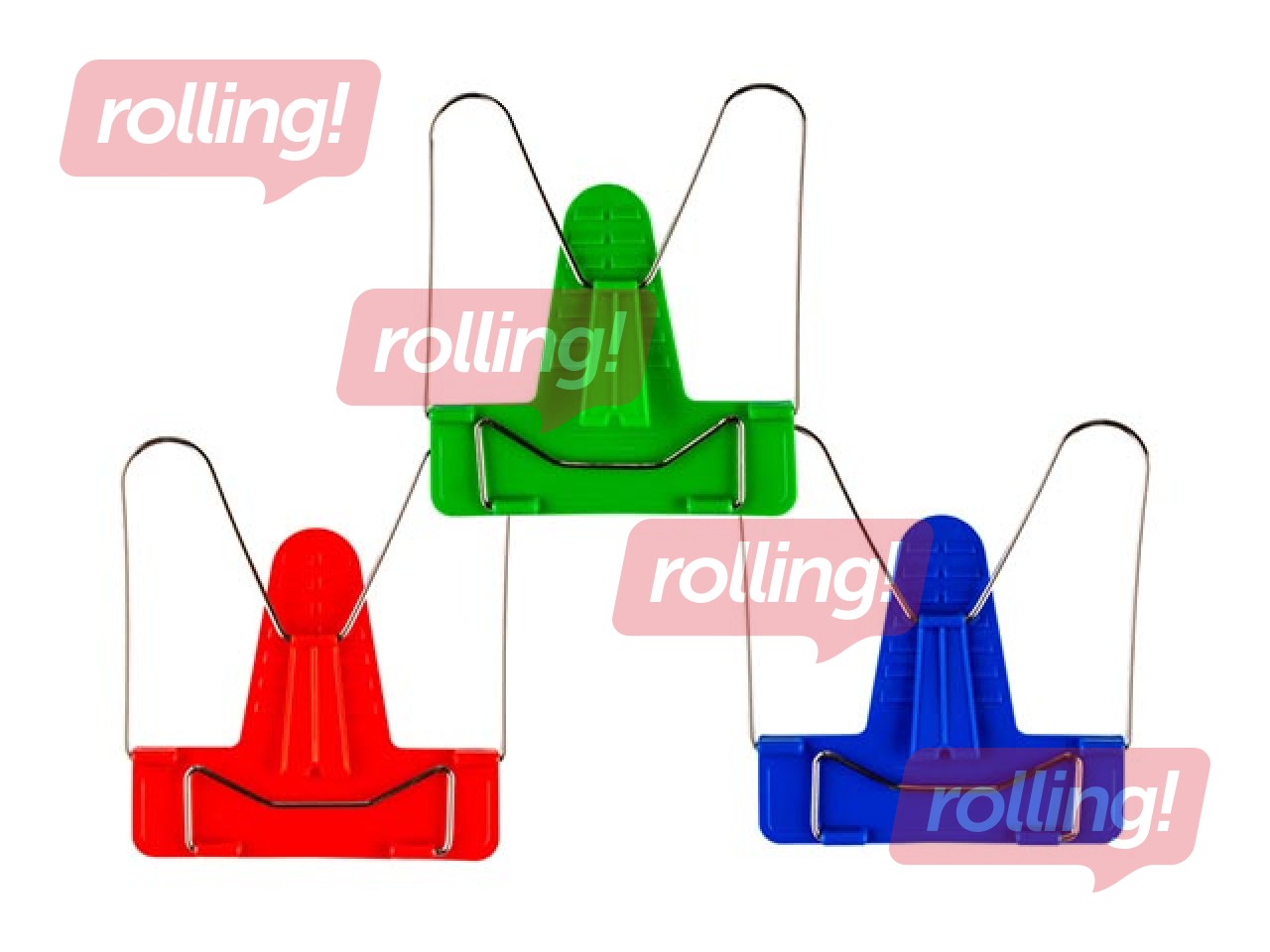 Raamatualus Brunnen, metall, erinevad värvid