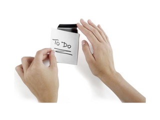 Magnetklamber märkmete jaoks Durafix, 60 mm, must, 5 tk.