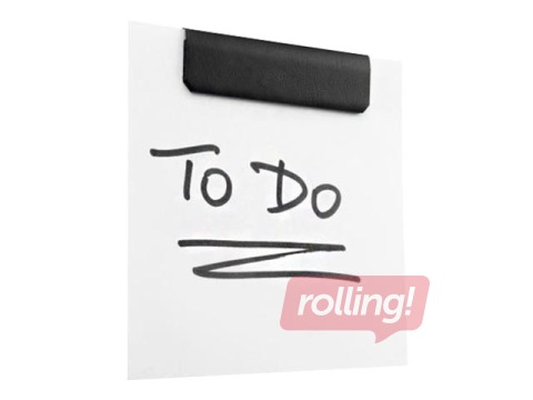 Магнитная клипса для заметок Durafix, 60 мм, черный, 5 штук