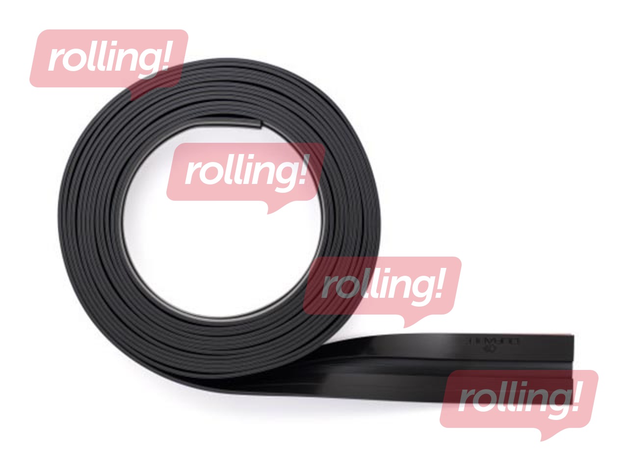 Isekleepuv magnetlint Durafix Roll, must, 17mmx5 m