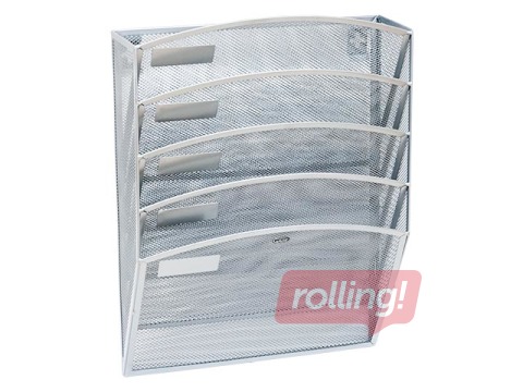 Wire Wall file holder Grand GR-080S, metal, silver