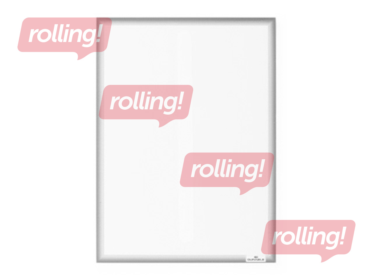 Info pocket Durable, A4, static cling, 5 pcs.