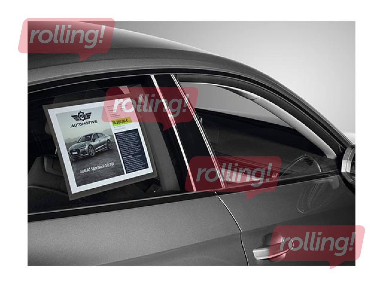 Info pocket Durable, A4, static cling, 5 pcs.