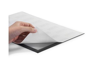 Informācijas kabata, pašlīpoša Duraframe  A5, ar melnu rāmi, 2 gab