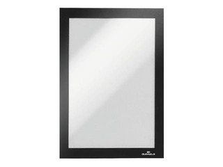 Информационный самоклеющийся карман Duraframe  A5, с черной рамкой, 2 шт.