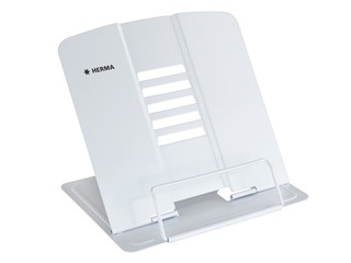 Herma raamatuhoidja, metallist, valge