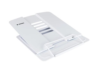 Herma raamatuhoidja, metallist, valge