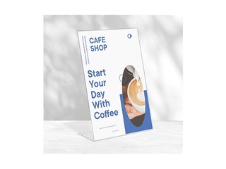 Infoalus Europel,  A4, kaldega, vertikaalne