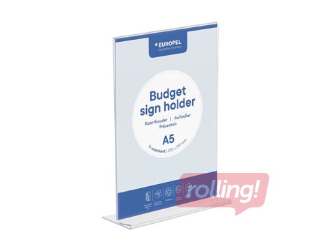 Infolehtede alus  Europel,  A5, T-kujuline, vertikaalne