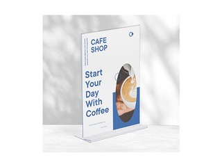 Prospektu turētājs Europel, A4, T - veida, vertikāls