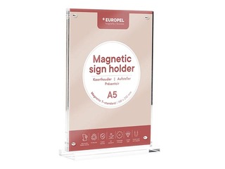 Prospect holder Europel Luxe, A5, T - stand