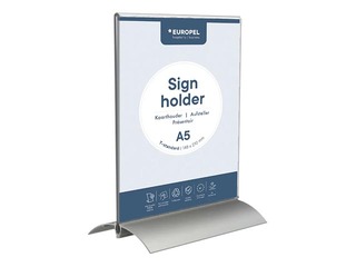 Держатель проспектов Europel, A5, T - форма