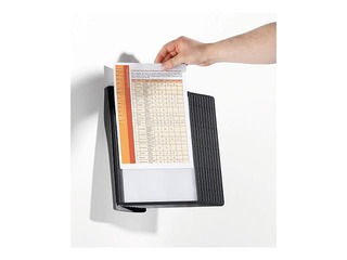 Ekraanipaneelide süsteem Durable Sherpa Style Wall, 10 ekraanipaneeli, must