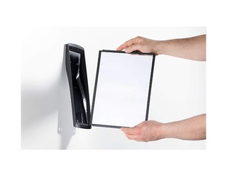 Ekraanipaneelide süsteem Durable Sherpa Style Wall, 10 ekraanipaneeli, must