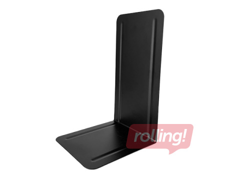 Raamatustend Alco, 13 x 24 x 14 cm, metall, must, 1 tk