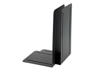 Raamatustend Alco, 13 x 24 x 14 cm, metall, must, 1 tk