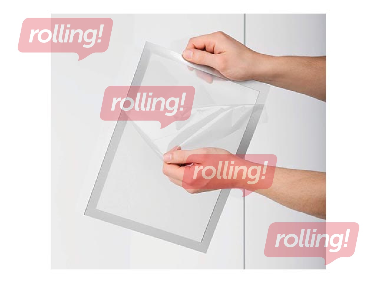 SALE Infotasku Duraframe Sun, isekleepuv A3, musta raamiga