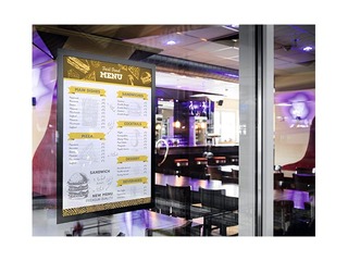 SALE Infotasku Duraframe Sun, isekleepuv A3, musta raamiga